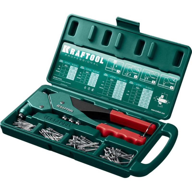 Заклепочник ручной поворотный Kraftool 31176-H6_z01, 2.4-4.8 мм