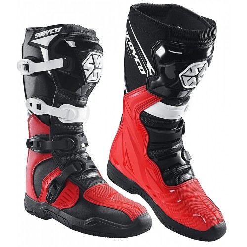 Мотоботы Scoyco MBM009.2 TWL Edition, красный, размер 44