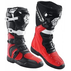 Мотоботы Scoyco MBM009.2 TWL Edition, красный, размер 42