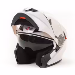 Мотошлем Hizer 627, белый, размер L