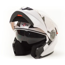 Мотошлем Hizer 627, белый, размер L