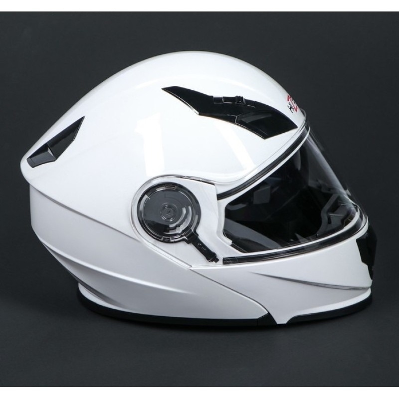 Мотошлем Hizer 627, белый, размер L