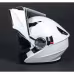 Мотошлем Hizer 627, белый, размер L