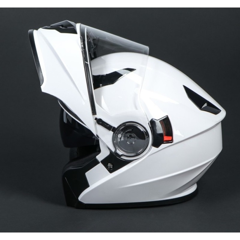 Мотошлем Hizer 627, белый, размер L