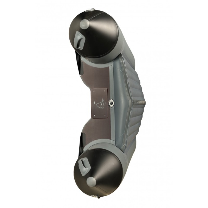 Лодка надувная ПВХ Адмирал 330 CF, НДНД, синий/серый