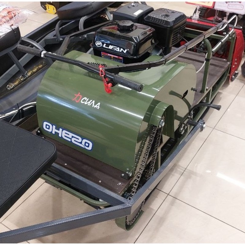 Мотобуксировщик Онего 500 Start Front 15 л.с, катки, фара, катушка 3А