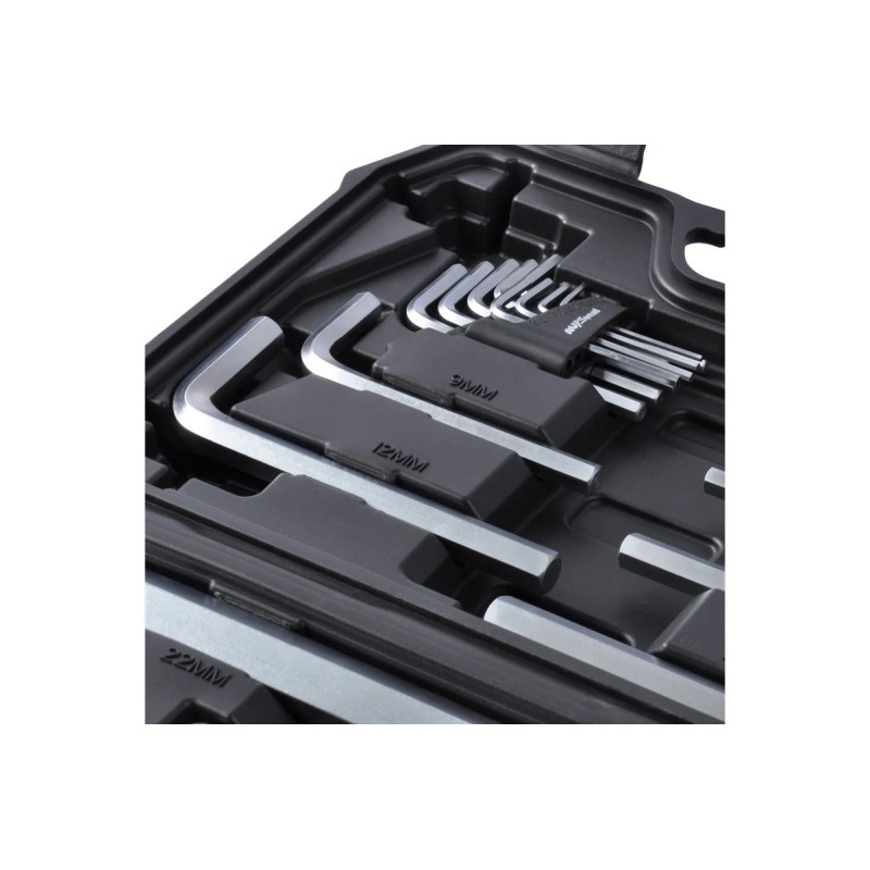Набор ключей Г-образных AV Steel AV-361119, 19 предметов