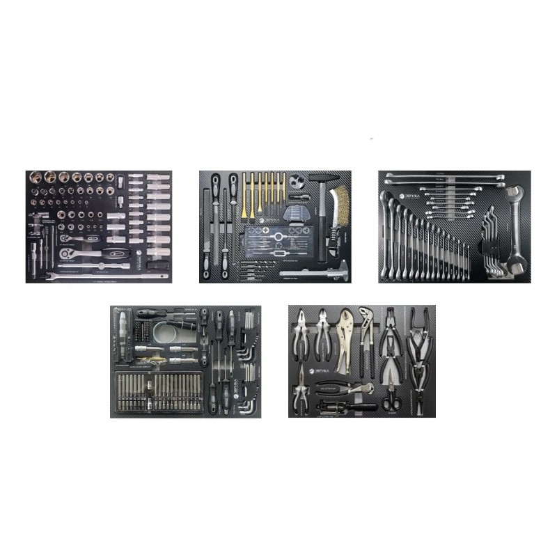 Тележка с набором инструментов Эврика ER-55300, 274 предмета