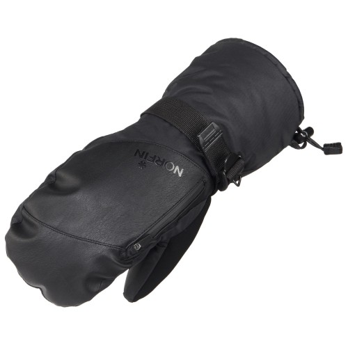 Рукавицы Norfin Nordic, полиэстер, черный, размер L