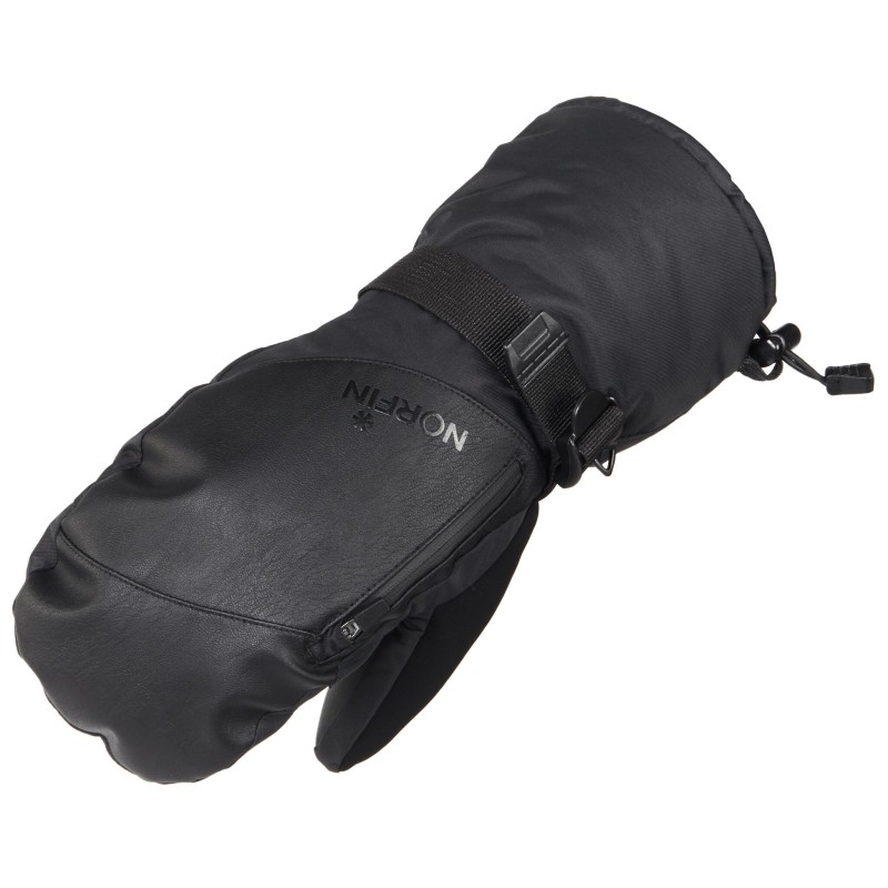 Рукавицы Norfin Nordic, полиэстер, черный, размер XL