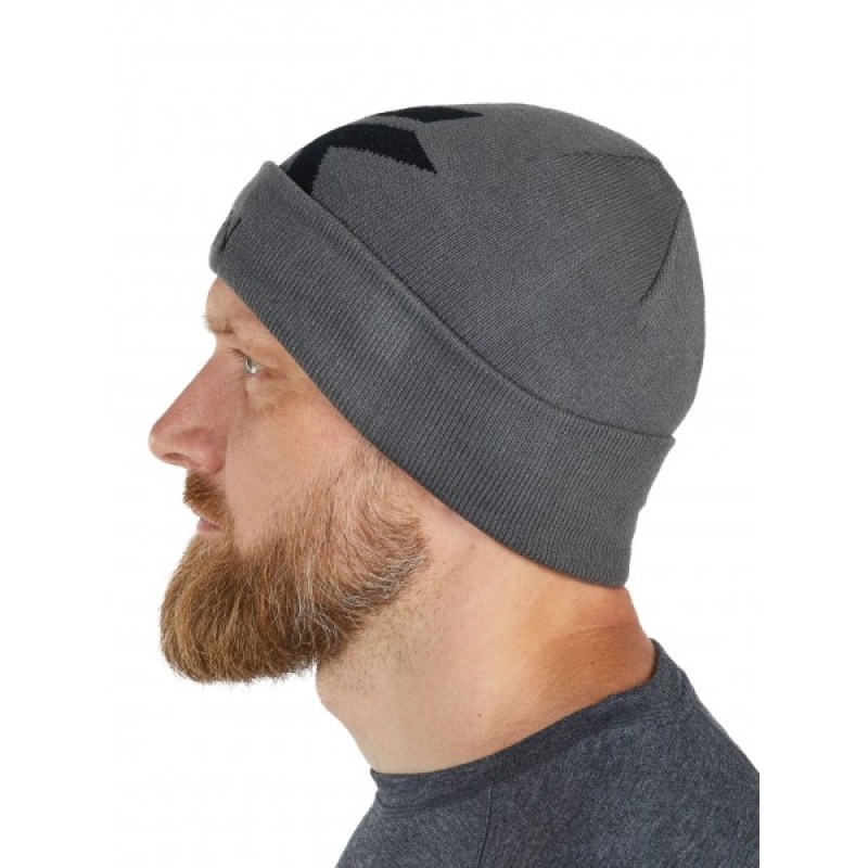Шапка Norfin Northen Star GR, акрил, серый, размер L