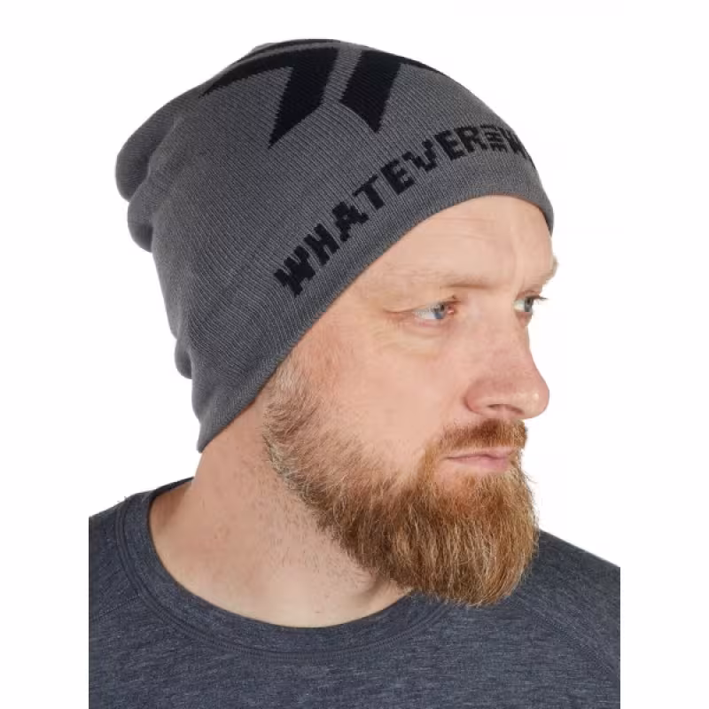 Шапка Norfin Northen Star GR, акрил, серый, размер XL