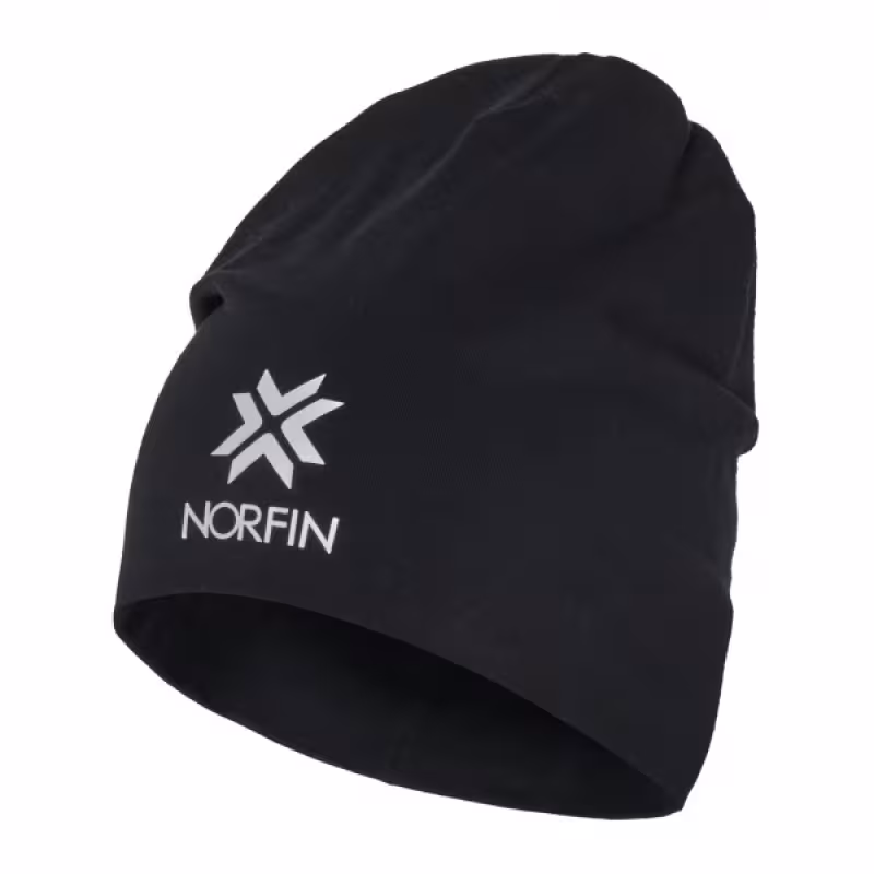Шапка Norfin Snug, хлопок, черный, размер L