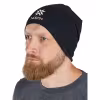 Шапка Norfin Snug, хлопок, черный, размер L