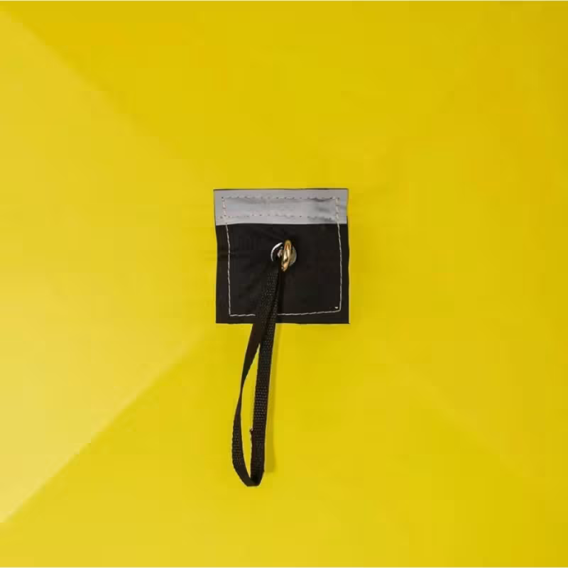 Палатка-куб для зимней рыбалки Premier Fishing Куб-2, 2-местная, 180x180 см, желтый/серый