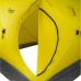 Палатка-куб для зимней рыбалки Premier Fishing Куб-3, 3-местная, 215x215x200 см, желтый/серый