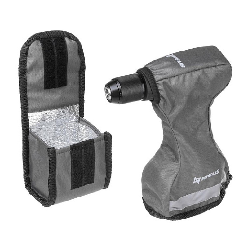 Комплект чехлов для шуруповерта и аккумулятора Nisus (шуртук)