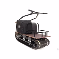 Мотобуксировщик Онего 380 mini Front 8 л.с, катки, фара, катушка 3А, редуктор