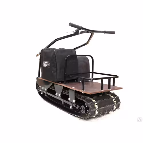 Мотобуксировщик Онего 380 mini Front 8 л.с, катки, фара, катушка 3А, редуктор