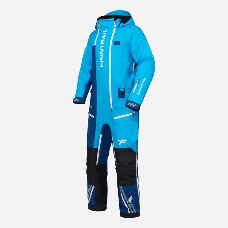 Комбинезон мужской Finntrail Backcountry 3903 Blue, мембрана Toray, голубой, размер 48-50 (M), 170-180 см