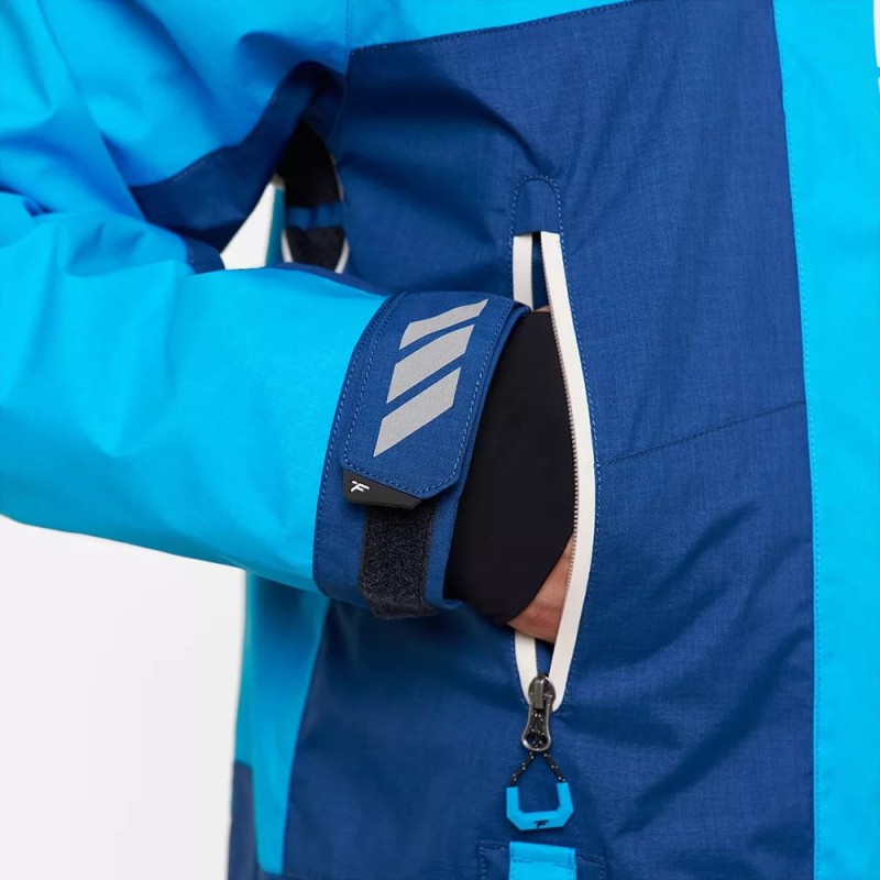 Комбинезон мужской Finntrail Backcountry 3903 Blue, мембрана Toray, голубой, размер 58-60 (XXL), 185-195 см