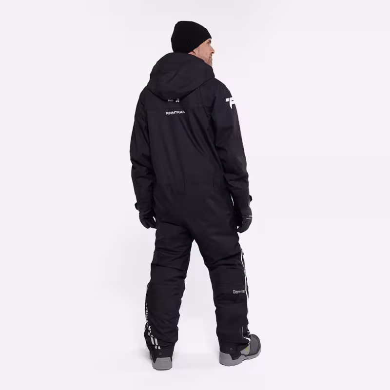 Комбинезон мужской Finntrail Backcountry 3903 Graphite, мембрана Toray, черный, размер 48-50 (M), 170-180 см