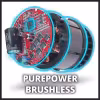 Дрель-шуруповерт аккумуляторная Einhell TP-CD 18/80 LI BL Solo