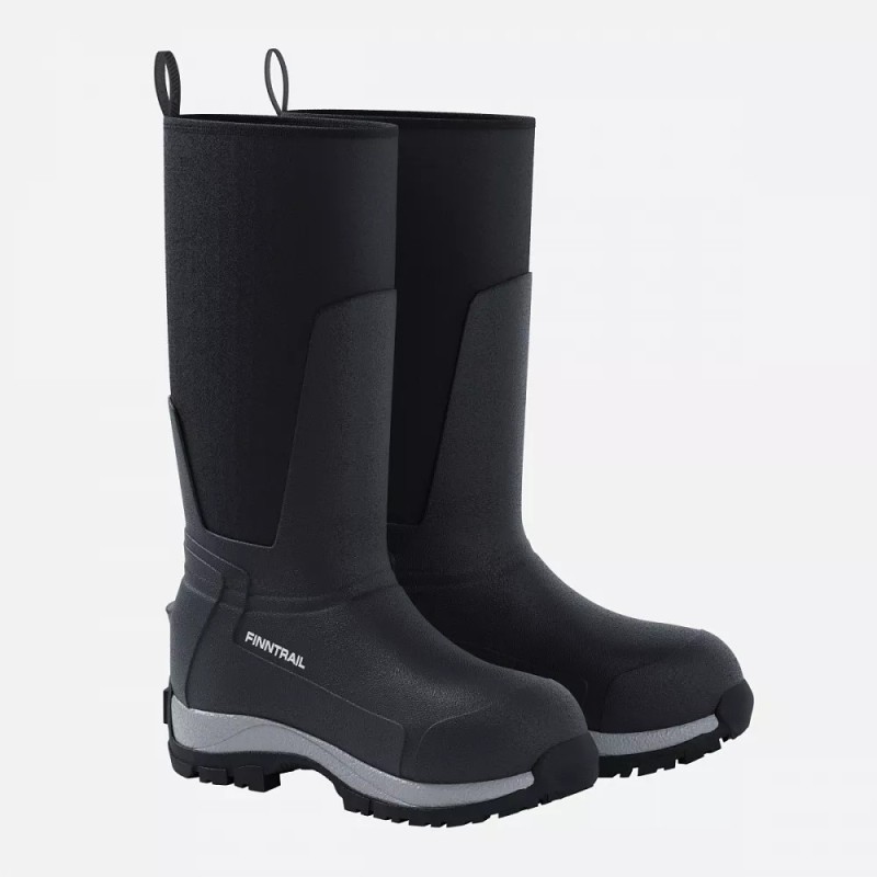 Сапоги мужские Finntrail Edge 7520 Graphite, черный, размер 44