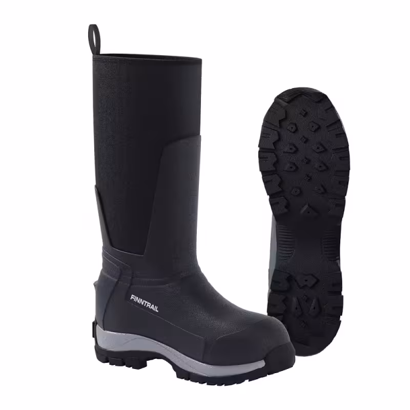 Сапоги мужские Finntrail Edge 7520 Graphite, черный, размер 45