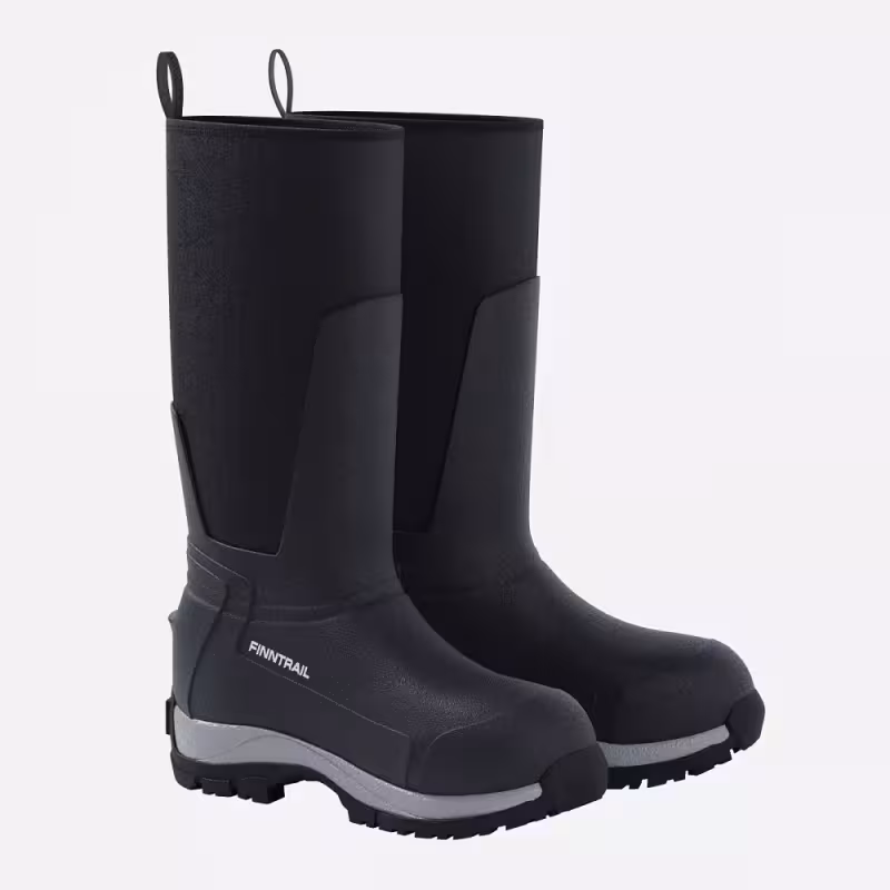 Сапоги мужские Finntrail Edge 7520 Graphite, черный, размер 45