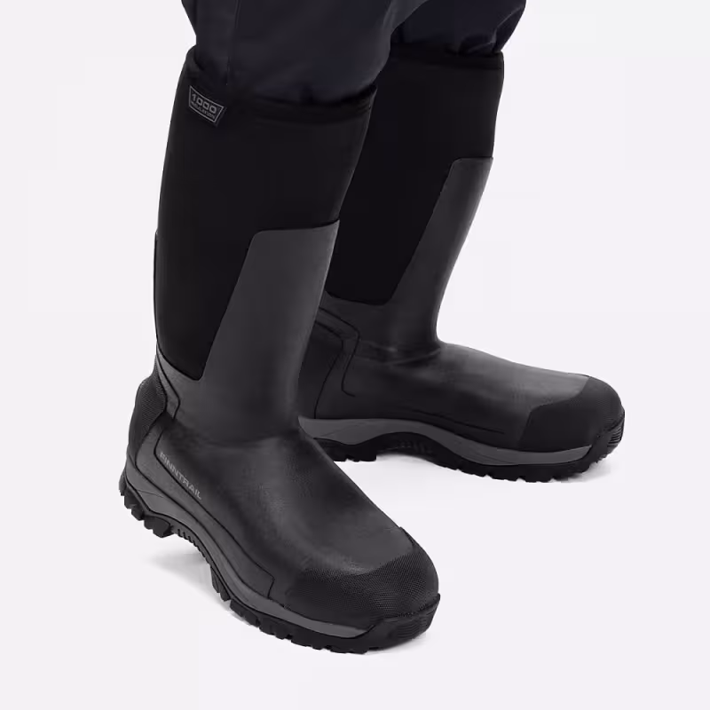 Сапоги мужские Finntrail Edge 7520 Graphite, черный, размер 46