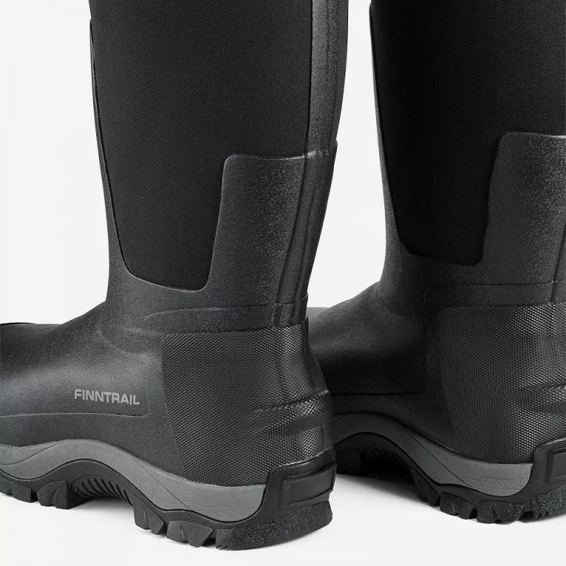 Сапоги мужские Finntrail Edge 7520 Graphite, черный, размер 41