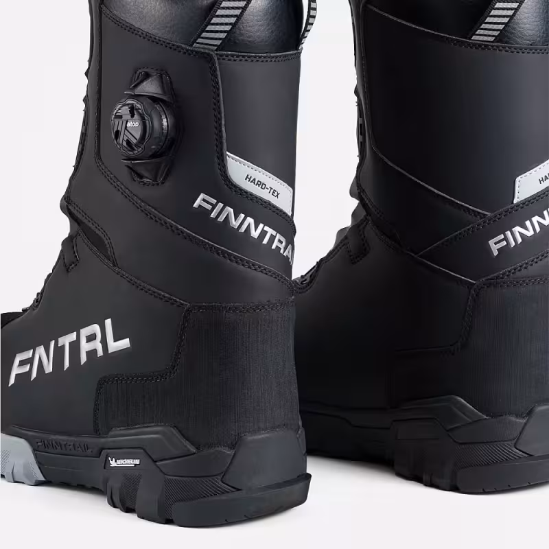 Ботинки снегоходные Finntrail Backcountry 5235 Graphite, черный, размер 43