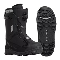 Ботинки снегоходные Finntrail Blizzard Atop 5234 Graphite, черный, размер 44