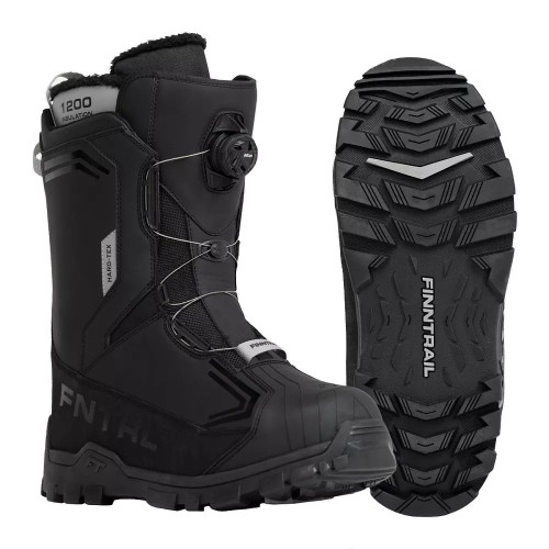 Ботинки снегоходные Finntrail Blizzard Atop 5234 Graphite, черный, размер 42