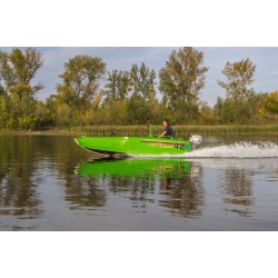 Лодка алюминиевая VBoats 42 Scout в комплекте с мотором Yamery 30FES, высота транца 385 мм