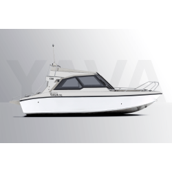 Лодка алюминиевая VBoats Yava XL COB в комплекте с мотором Hidea EF 115 для транца 635 мм