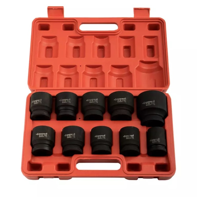 Набор головок ударных Garwin Pro 626551-10, 10 предметов