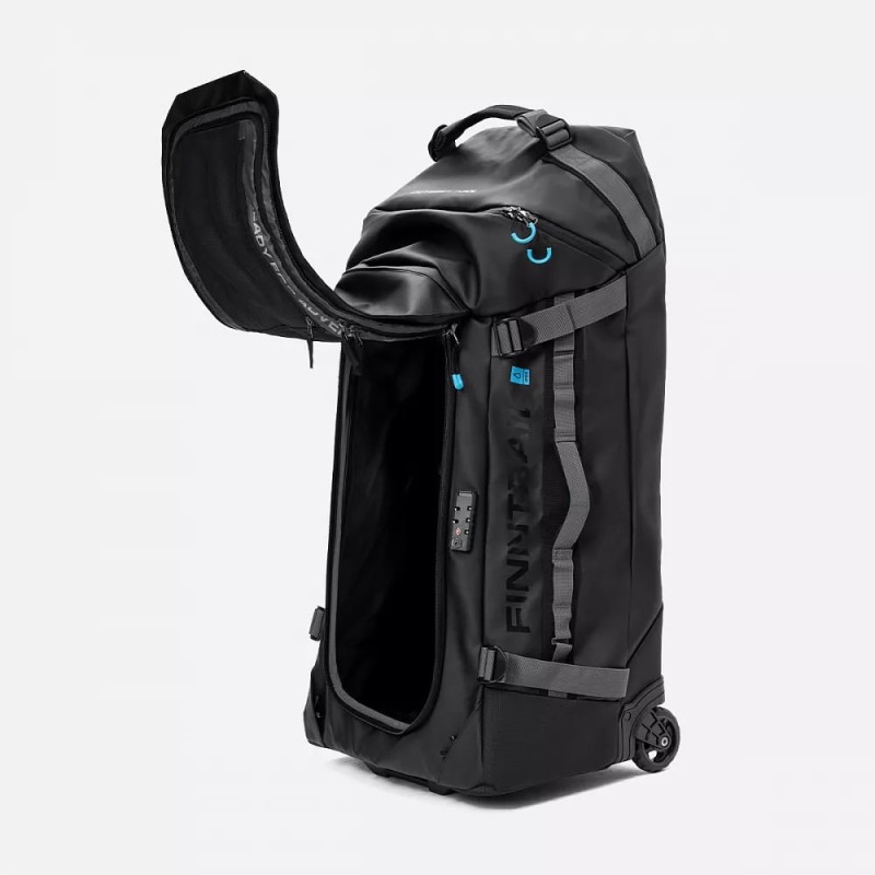 Чемодан на колесах Finntrail Odyssey 1735 Black, черный, 130 л