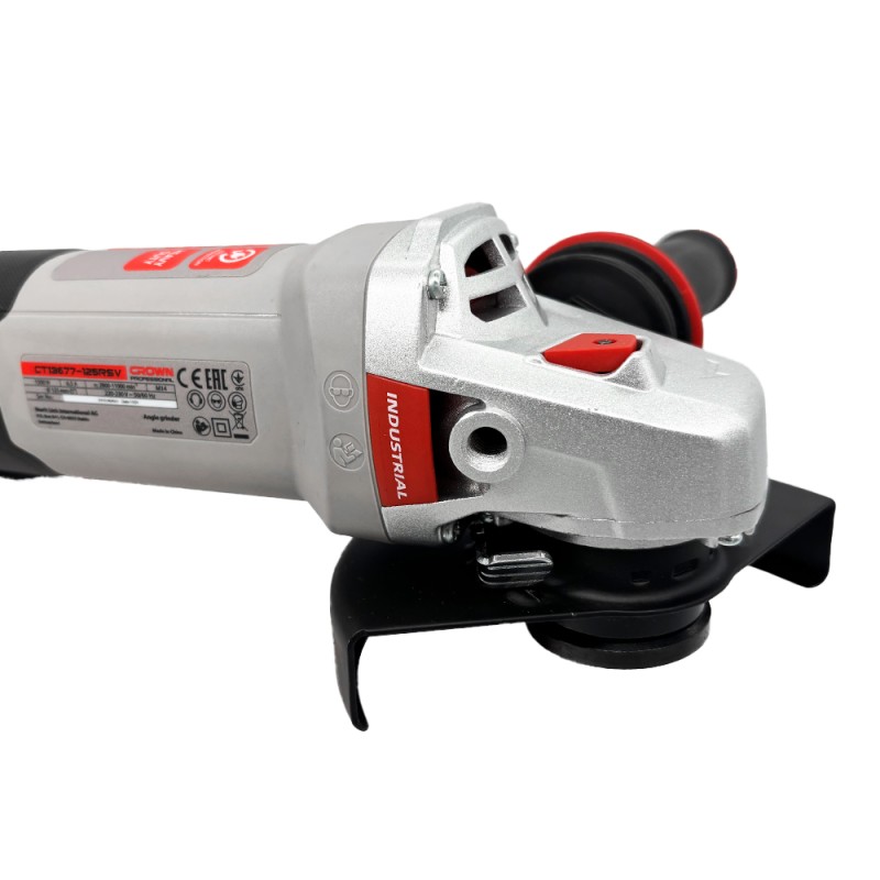 Шлифмашина угловая сетевая Crown CT13678-125RSV