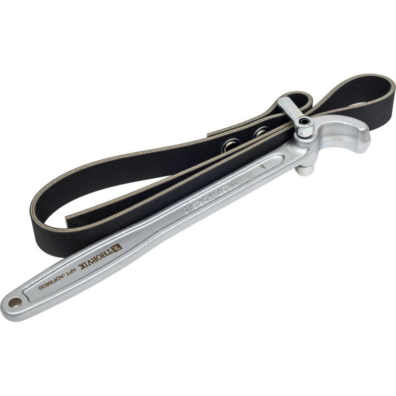 Съемник масляного фильтра ременной Thorvik AOFWB30, 50-220 мм