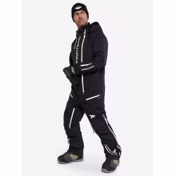 Комбинезон мужской Finntrail Backcountry 3904 Graphite, мембрана Toray, черный, размер 50-52 (L), 175-185 см