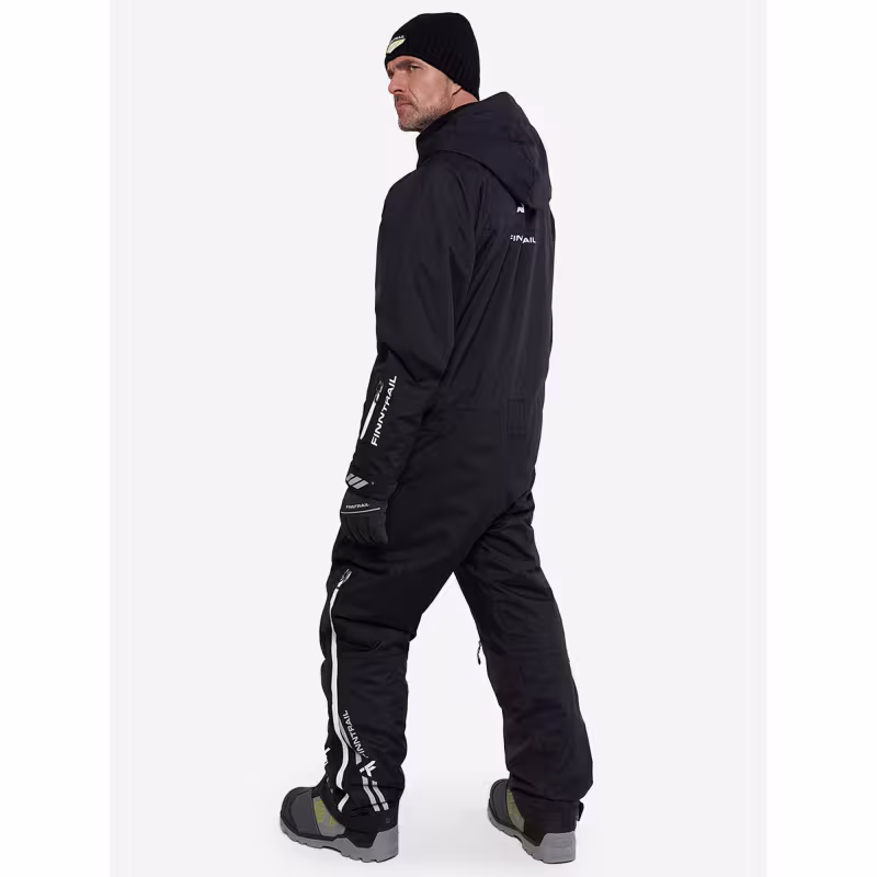 Комбинезон мужской Finntrail Backcountry 3904 Graphite, мембрана Toray, черный, размер 54-56 (XL), 180-190 см