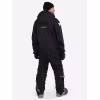 Комбинезон мужской Finntrail Backcountry 3904 Graphite, мембрана Toray, черный, размер 54-56 (XL), 180-190 см