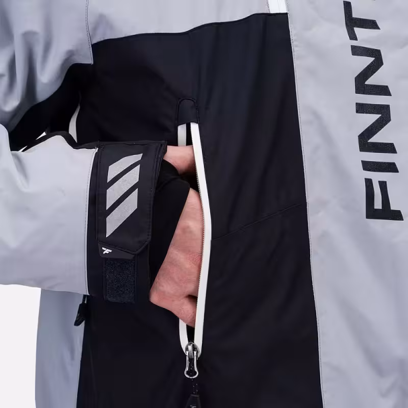 Комбинезон мужской Finntrail Backcountry 3904 LightGrey, мембрана Toray, серый, размер 50-52 (L), 175-185 см