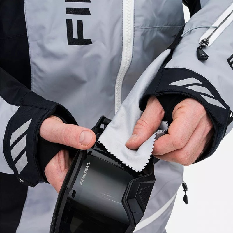 Комбинезон мужской Finntrail Backcountry 3904 LightGrey, мембрана Toray, серый, размер 50-52 (L), 175-185 см