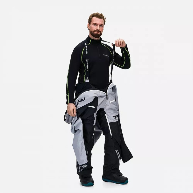 Комбинезон мужской Finntrail Backcountry 3904 LightGrey, мембрана Toray, серый, размер 50-52 (L), 175-185 см