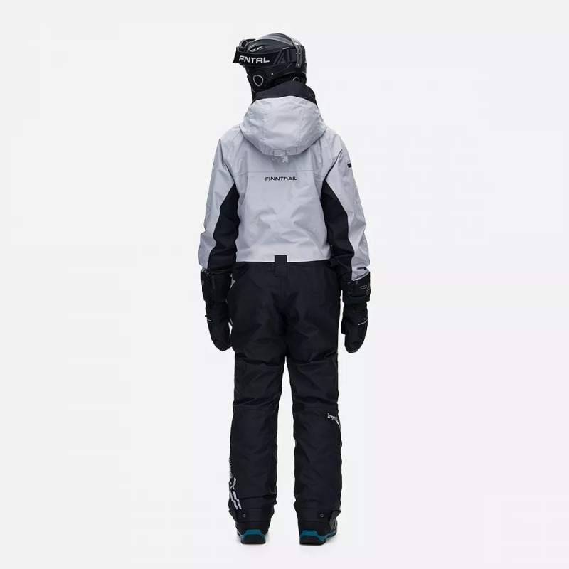 Комбинезон мужской Finntrail Backcountry 3904 LightGrey, мембрана Toray, серый, размер 50-52 (L), 175-185 см