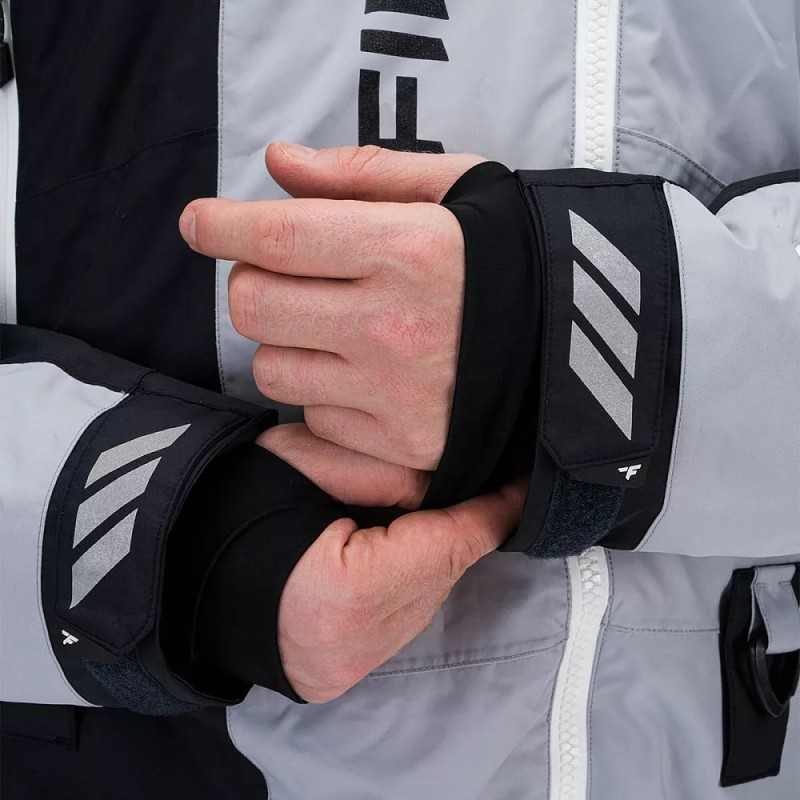 Комбинезон мужской Finntrail Backcountry 3904 LightGrey, мембрана Toray, серый, размер 50-52 (L), 175-185 см