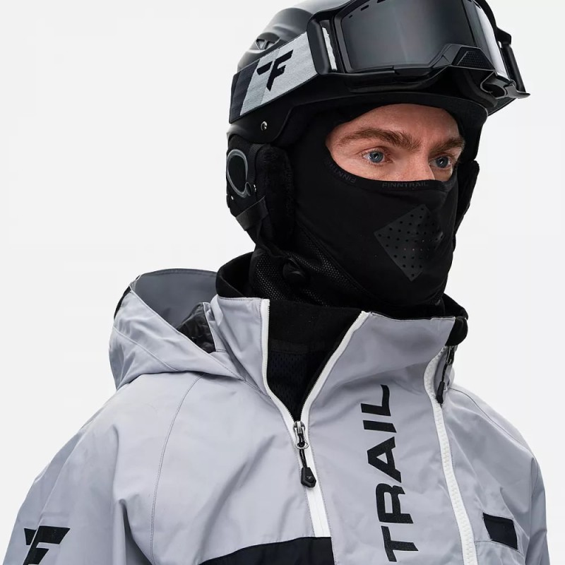 Комбинезон мужской Finntrail Backcountry 3904 LightGrey, мембрана Toray, серый, размер 58-60 (XXL), 185-195 см